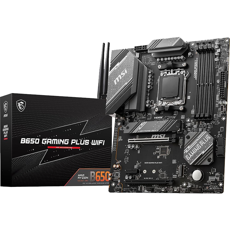 Motherboard AM5 B650 4 SLOT B Series DDR5 Wi Fi BT